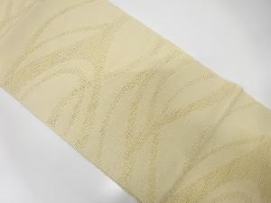 すかし織流水模様織出し名古屋帯